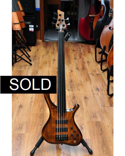 Marleaux Consat SE Anniversary 5 string Fretless Limited Edition Old Violin Aged Spruce top Serial #2658